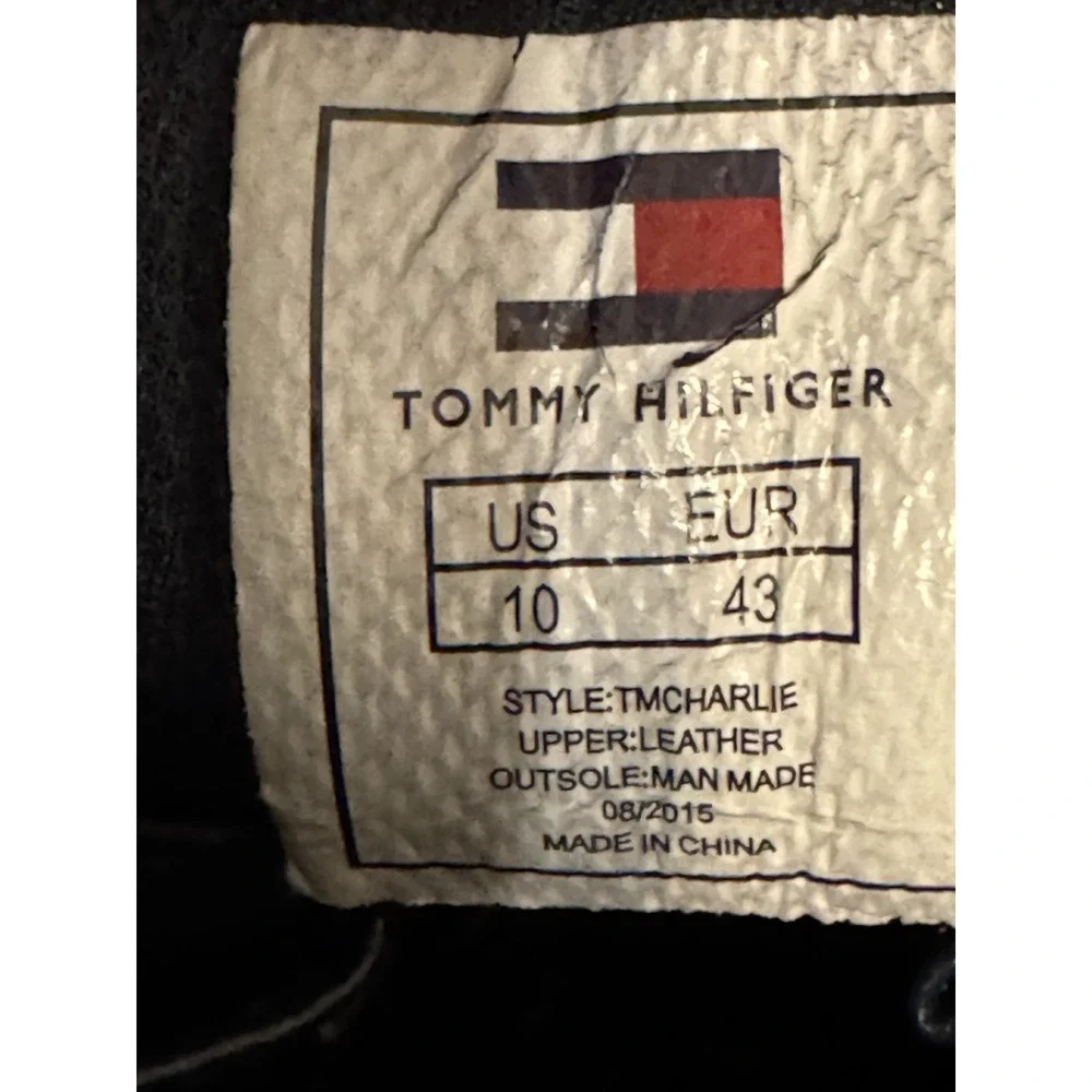 Tommy Hilfiger TM Charlie Duck Boots Men's Size 10 Waterproof Leather